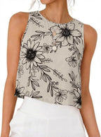 Elegant sleeveless linen dress perfect for luxurious summer style and breathable comfort