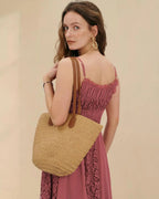 Prime Parcel women's summer lace floral embroidered bohemian maxi dress, flowy A-line beach dress with long, casual, and floral details.