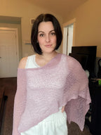 LOMON Womens Sheer Poncho Shrug Bolero Lightweight Knit Crochet Shrug Mesh Cover Up Summer 2026.
