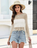 LOMON Womens Sheer Poncho Shrug Bolero Lightweight Knit Crochet Shrug Mesh Cover Up Summer 2026.