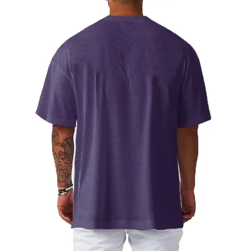 Men's mesh breathable gym t-shirt offering luxury comfort and style for intense workouts and active lifestyles