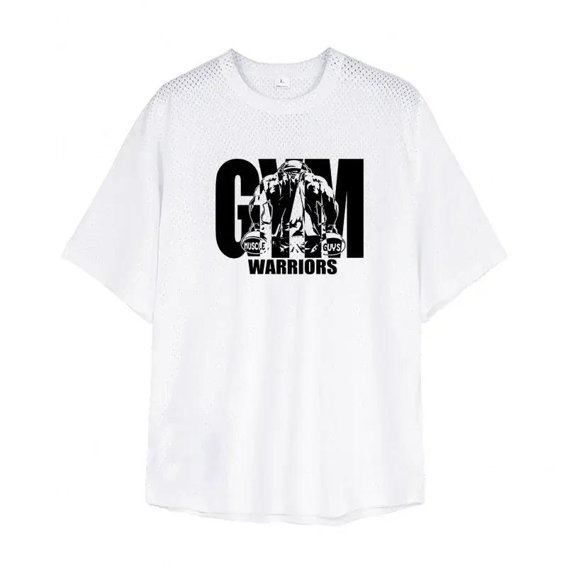 Men's mesh breathable gym t-shirt offering luxury comfort and style for intense workouts and active lifestyles