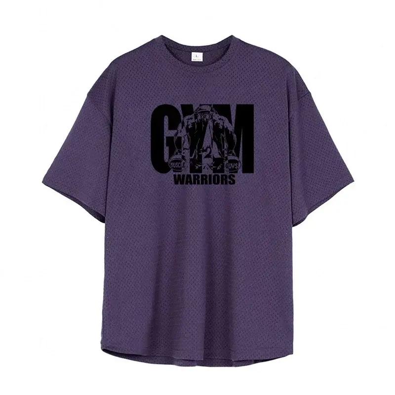 Men's mesh breathable gym t-shirt offering luxury comfort and style for intense workouts and active lifestyles