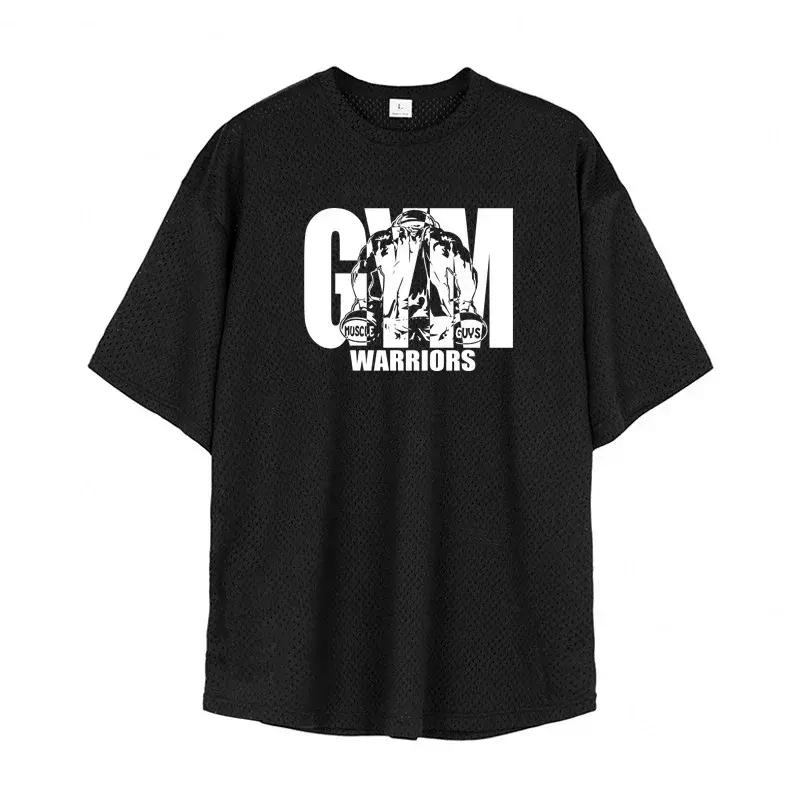 Men's mesh breathable gym t-shirt offering luxury comfort and style for intense workouts and active lifestyles