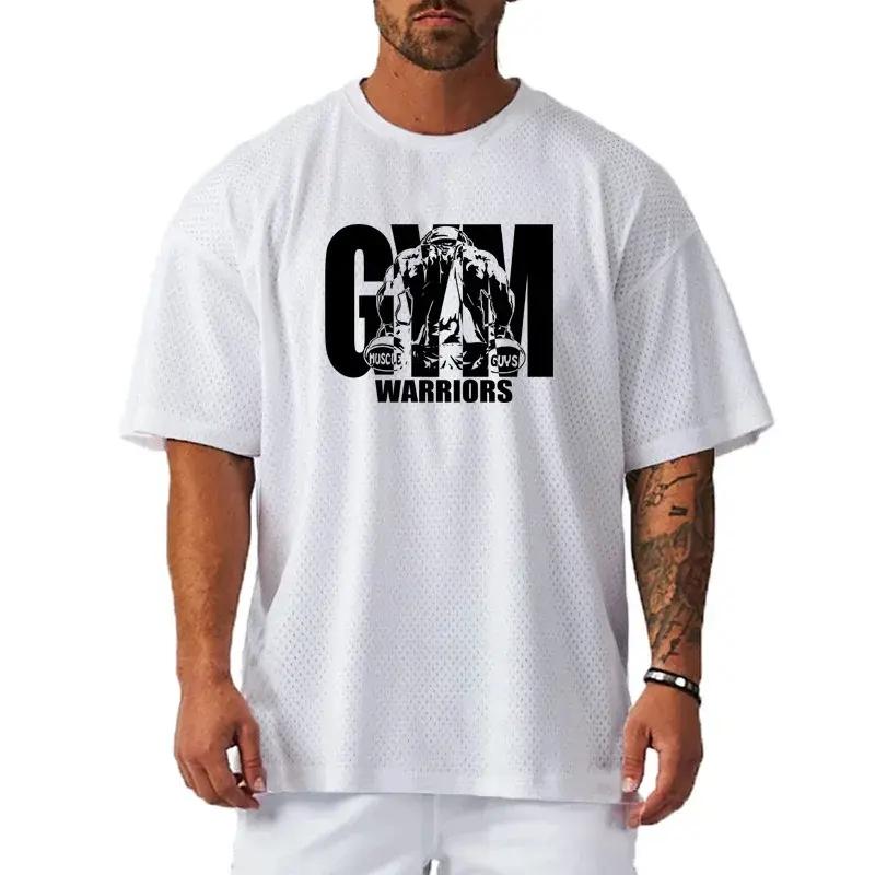 Men's mesh breathable gym t-shirt offering luxury comfort and style for intense workouts and active lifestyles