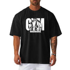 Men's mesh breathable gym t-shirt offering luxury comfort and style for intense workouts and active lifestyles